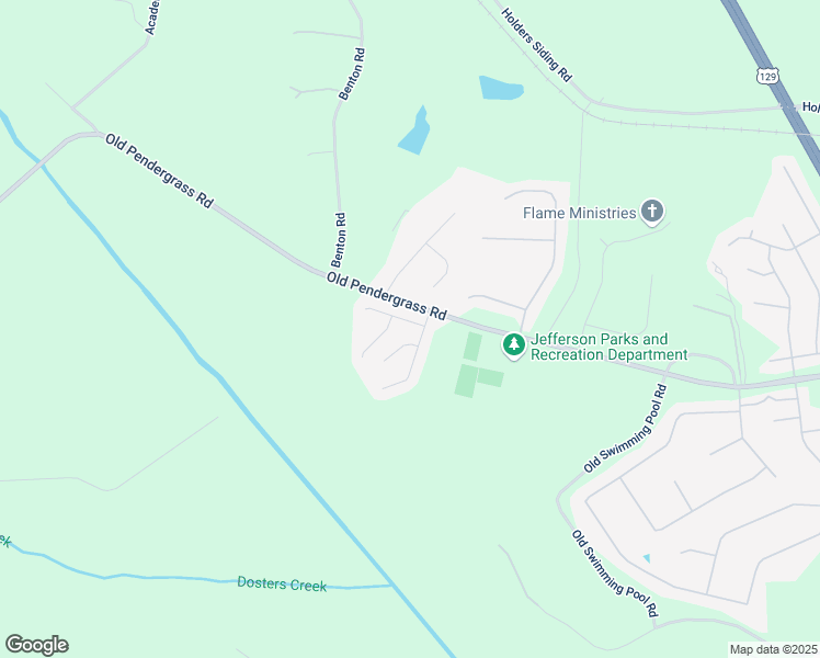 map of restaurants, bars, coffee shops, grocery stores, and more near 411 Conductor Ct in Jefferson