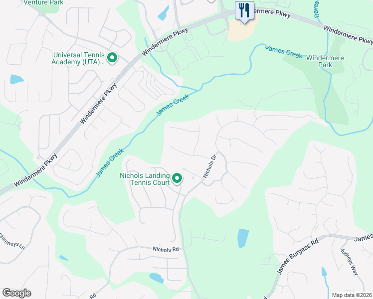 map of restaurants, bars, coffee shops, grocery stores, and more near 330 Laurel Heights Drive in Suwanee