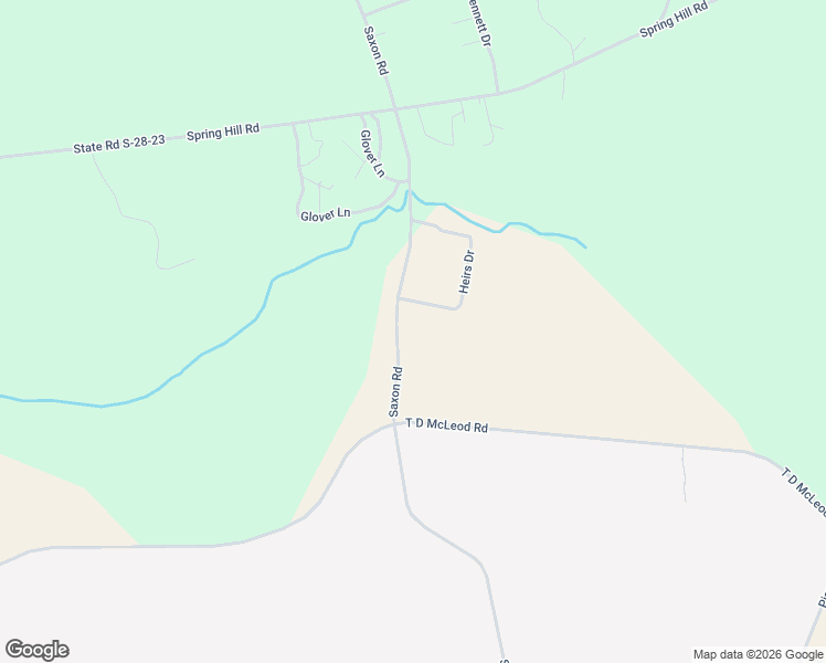 map of restaurants, bars, coffee shops, grocery stores, and more near 7115 Saxon Road in Rembert