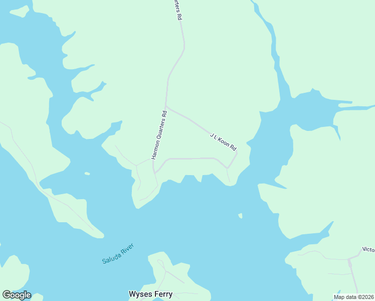 map of restaurants, bars, coffee shops, grocery stores, and more near 156 J L Koon Road in Prosperity