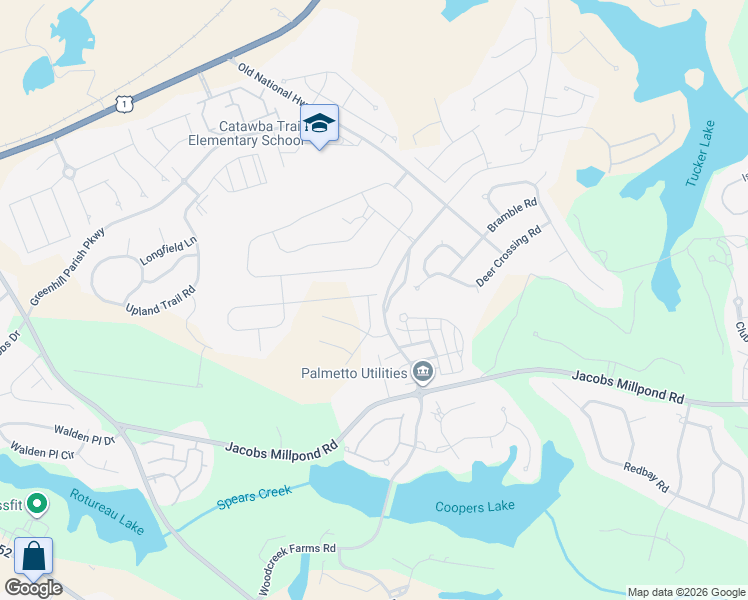 map of restaurants, bars, coffee shops, grocery stores, and more near 1384 Beechfern Circle in Elgin