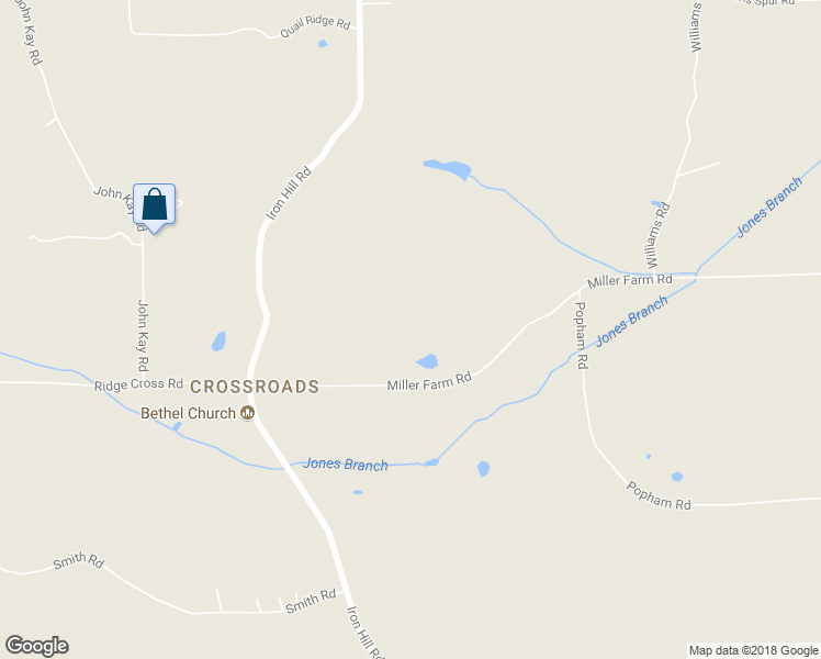 map of restaurants, bars, coffee shops, grocery stores, and more near 250 Miller Farm Road in Taylorsville