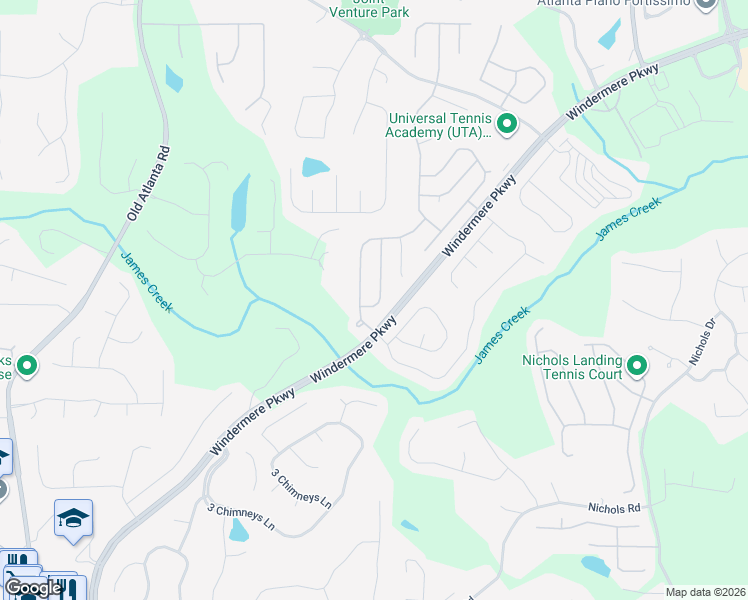 map of restaurants, bars, coffee shops, grocery stores, and more near 4510 Kirkwell Road in Cumming