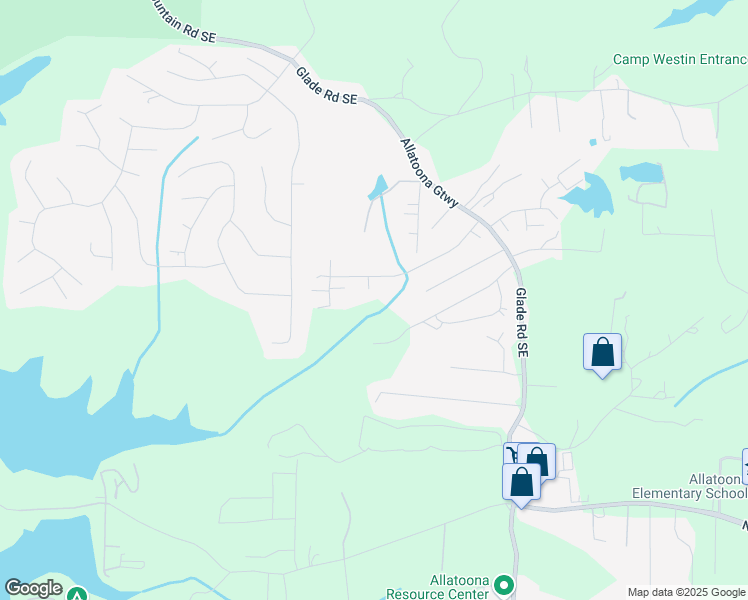 map of restaurants, bars, coffee shops, grocery stores, and more near 6201 Anns Court in Acworth