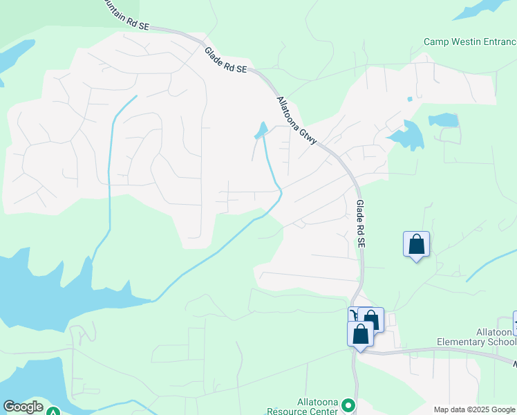 map of restaurants, bars, coffee shops, grocery stores, and more near 6201 Anns Court in Acworth