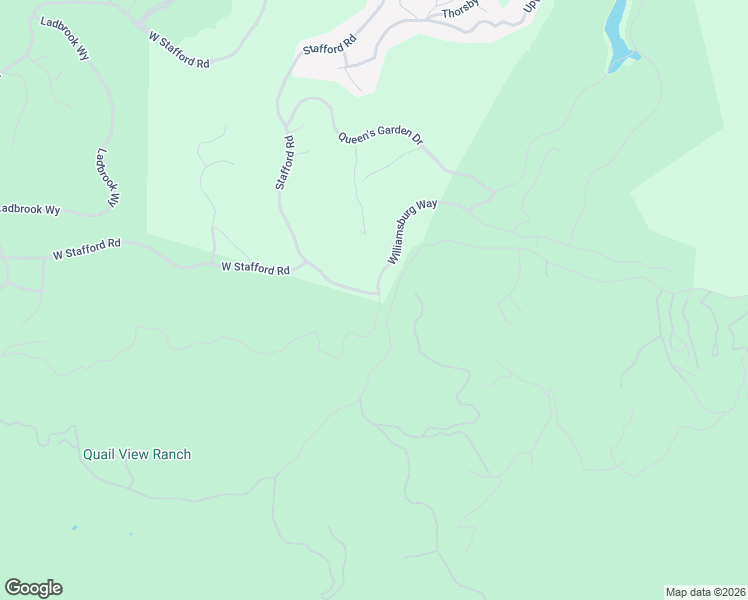 map of restaurants, bars, coffee shops, grocery stores, and more near 3063 West Stafford Road in Thousand Oaks