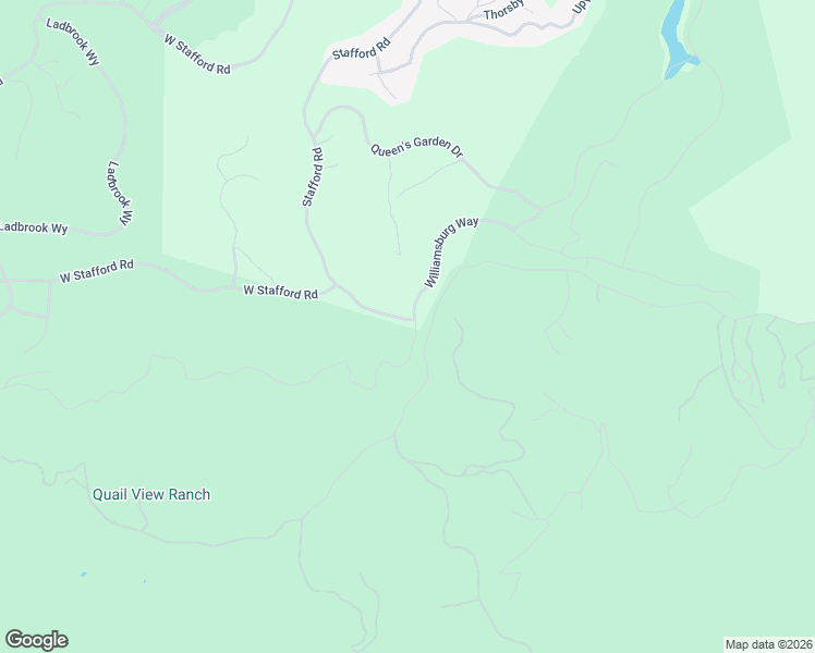 map of restaurants, bars, coffee shops, grocery stores, and more near 3063 West Stafford Road in Thousand Oaks