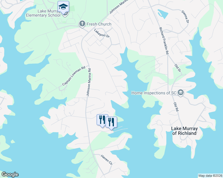 map of restaurants, bars, coffee shops, grocery stores, and more near 1212 Silver Point Road in Chapin