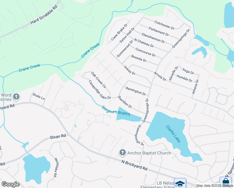 map of restaurants, bars, coffee shops, grocery stores, and more near 309 Sheridan Drive in Columbia