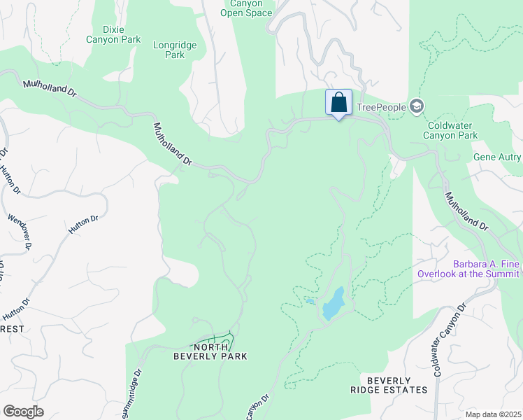 map of restaurants, bars, coffee shops, grocery stores, and more near 75 Beverly Park Lane in Beverly Hills