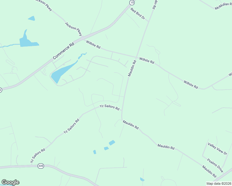 map of restaurants, bars, coffee shops, grocery stores, and more near 945-1357 Mauldin Road in Jefferson