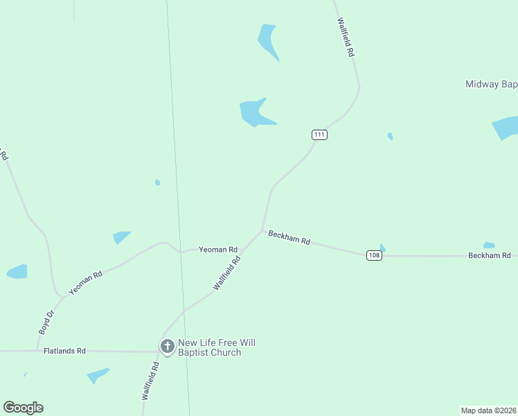 map of restaurants, bars, coffee shops, grocery stores, and more near 3836 Wallfield Road in New Houlka