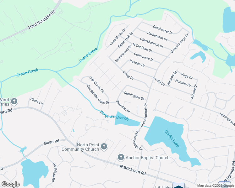 map of restaurants, bars, coffee shops, grocery stores, and more near 309 Sheridan Drive in Columbia