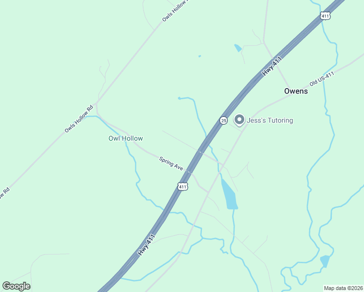 map of restaurants, bars, coffee shops, grocery stores, and more near 221 Hilltop Boulevard in Gadsden