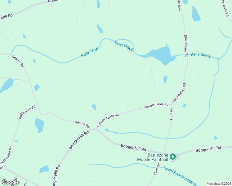 map of restaurants, bars, coffee shops, grocery stores, and more near 501 Edward Lane in Danielsville