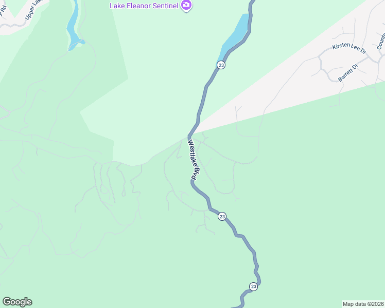 map of restaurants, bars, coffee shops, grocery stores, and more near 1228 Westlake Boulevard in Westlake Village