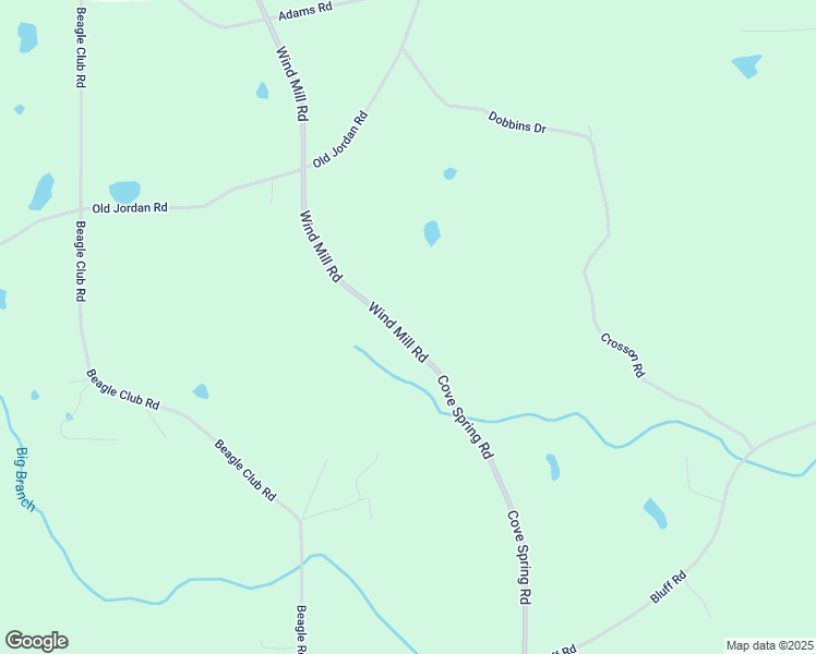 map of restaurants, bars, coffee shops, grocery stores, and more near 1582 Wind Mill Road in Boaz