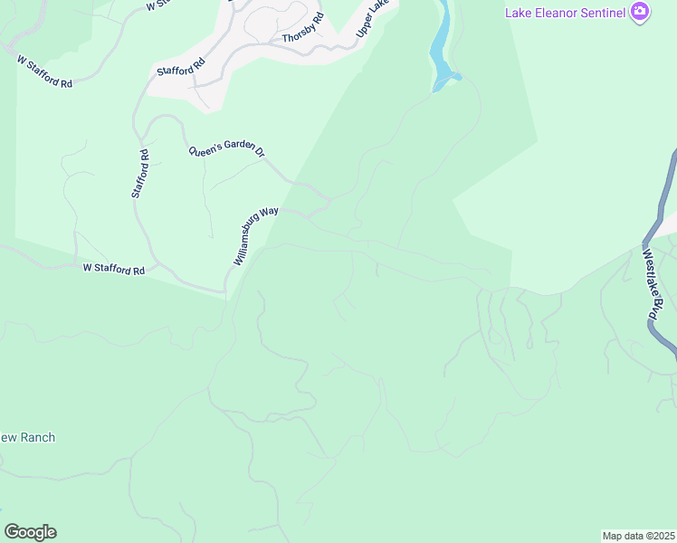map of restaurants, bars, coffee shops, grocery stores, and more near 320 East Carlisle Road in Thousand Oaks