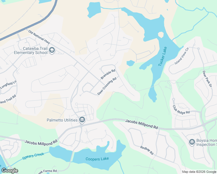 map of restaurants, bars, coffee shops, grocery stores, and more near 403 Deer Crossing Road in Elgin