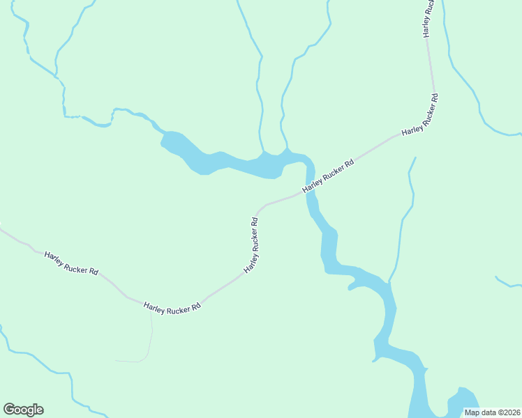 map of restaurants, bars, coffee shops, grocery stores, and more near Harley Rucker Road in Elberton