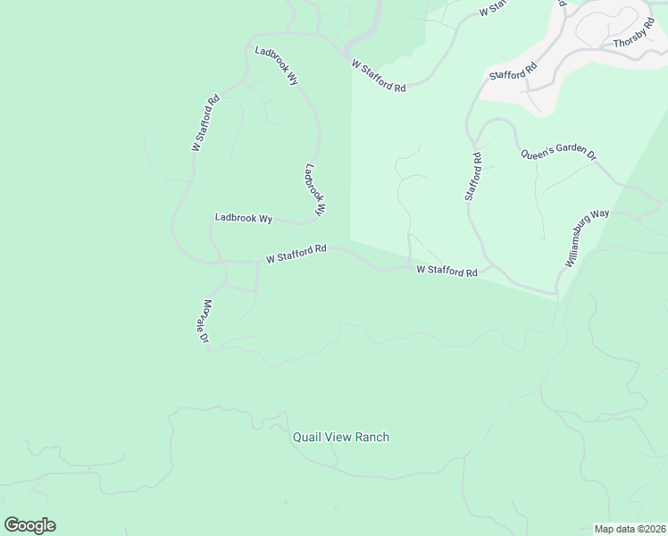 map of restaurants, bars, coffee shops, grocery stores, and more near 949 West Stafford Road in Westlake Village