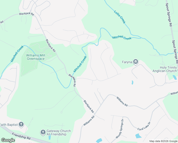 map of restaurants, bars, coffee shops, grocery stores, and more near 6449 River Hill Drive in Flowery Branch