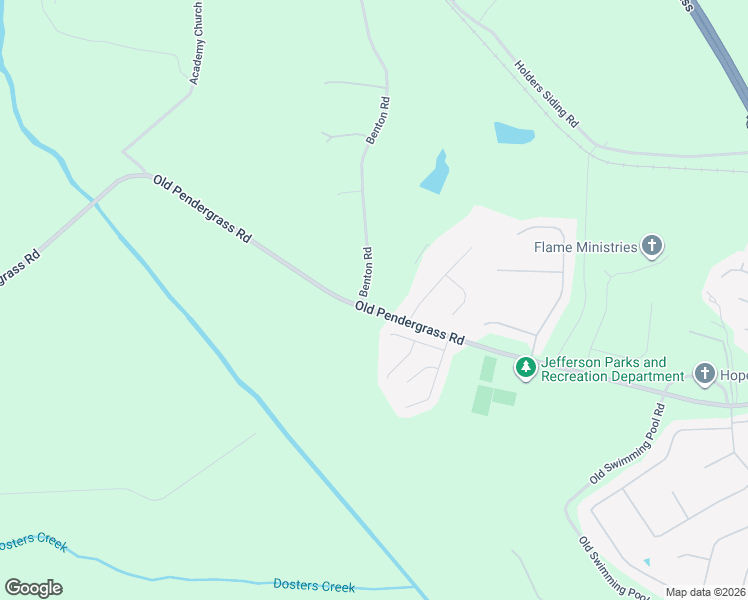 map of restaurants, bars, coffee shops, grocery stores, and more near 40 Benton Road in Jefferson