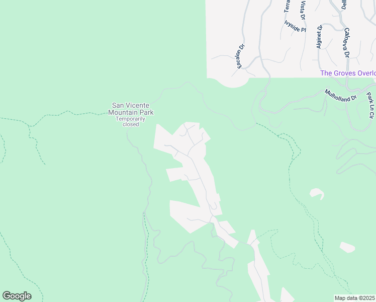 map of restaurants, bars, coffee shops, grocery stores, and more near 13043 Sky Valley Road in Los Angeles