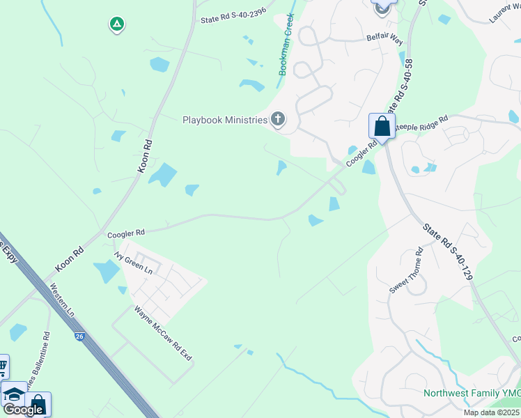 map of restaurants, bars, coffee shops, grocery stores, and more near 1128 Coogler Road in Irmo