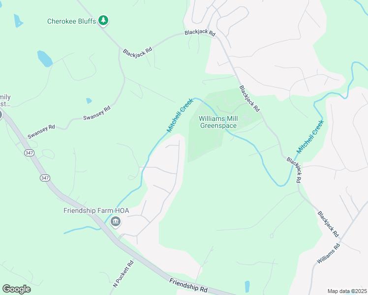 map of restaurants, bars, coffee shops, grocery stores, and more near 3634 Friendship Farm Drive in Buford