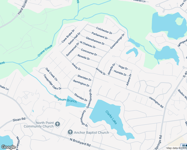 map of restaurants, bars, coffee shops, grocery stores, and more near 233 Inway Drive in Columbia