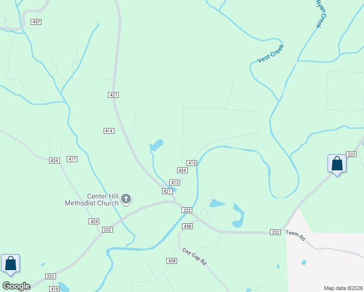 map of restaurants, bars, coffee shops, grocery stores, and more near 348 County Road 434 in Cullman