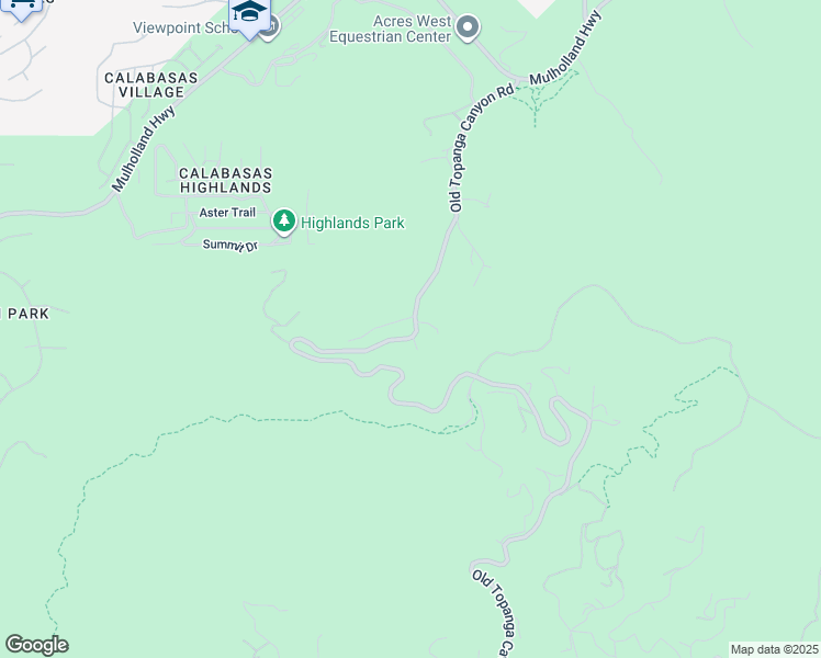 map of restaurants, bars, coffee shops, grocery stores, and more near 3319 Old Topanga Canyon Road in Calabasas