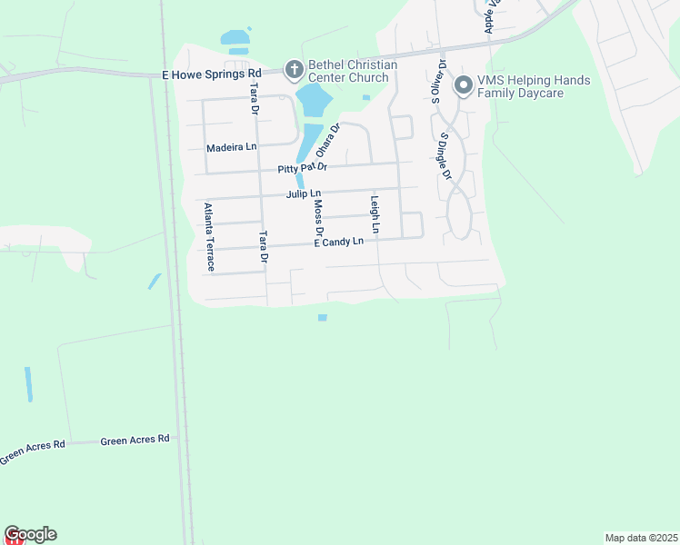 map of restaurants, bars, coffee shops, grocery stores, and more near 1010 East Macree Terrace in Florence