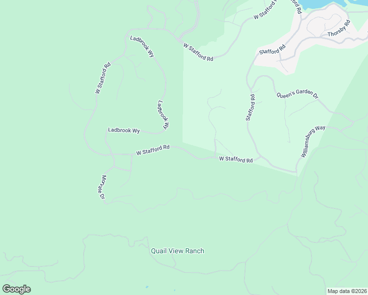 map of restaurants, bars, coffee shops, grocery stores, and more near 925 West Stafford Road in Thousand Oaks