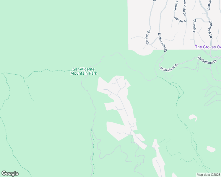 map of restaurants, bars, coffee shops, grocery stores, and more near 4084 Mandeville Canyon Road in Los Angeles