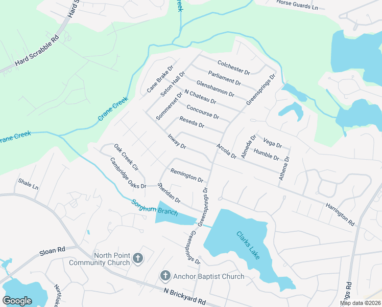 map of restaurants, bars, coffee shops, grocery stores, and more near 501 Sheridan Drive in Columbia