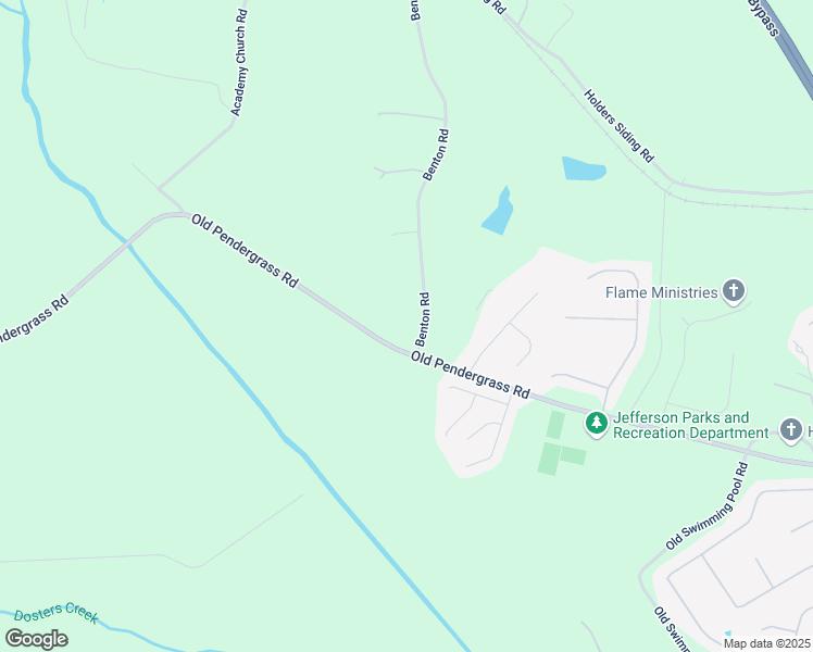 map of restaurants, bars, coffee shops, grocery stores, and more near 99 Benton Road in Jefferson