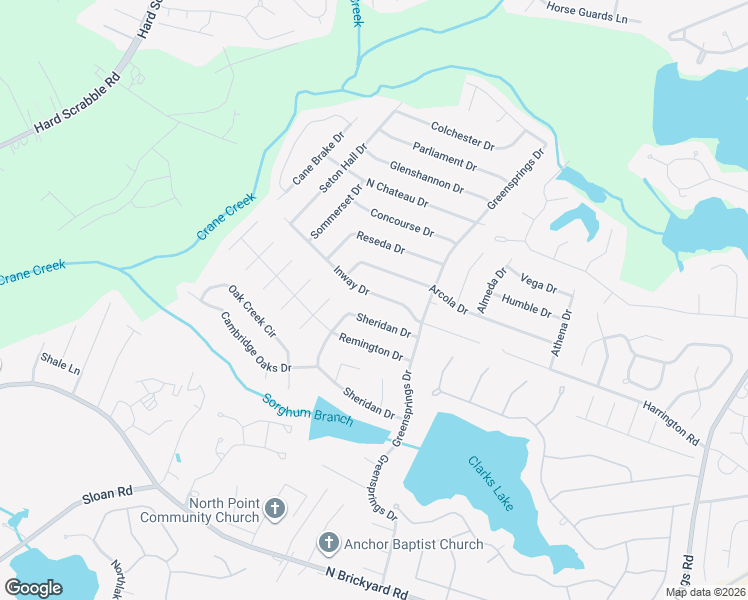 map of restaurants, bars, coffee shops, grocery stores, and more near 204 Inway Drive in Columbia
