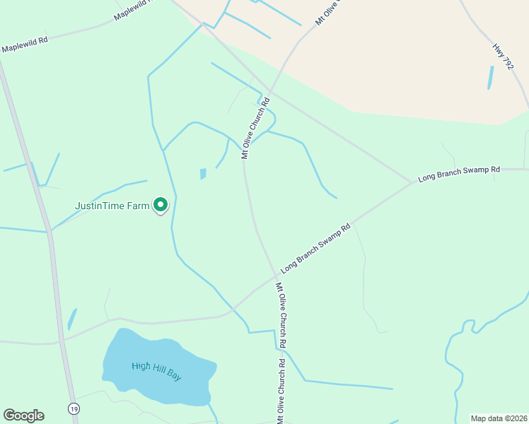 map of restaurants, bars, coffee shops, grocery stores, and more near 1046 Mount Olive Church Road in Nichols