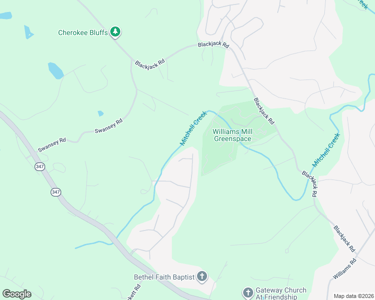 map of restaurants, bars, coffee shops, grocery stores, and more near 3645 Friendship Farm Drive in Buford