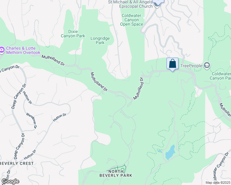 map of restaurants, bars, coffee shops, grocery stores, and more near 2 Beverly Park Drive in Beverly Hills