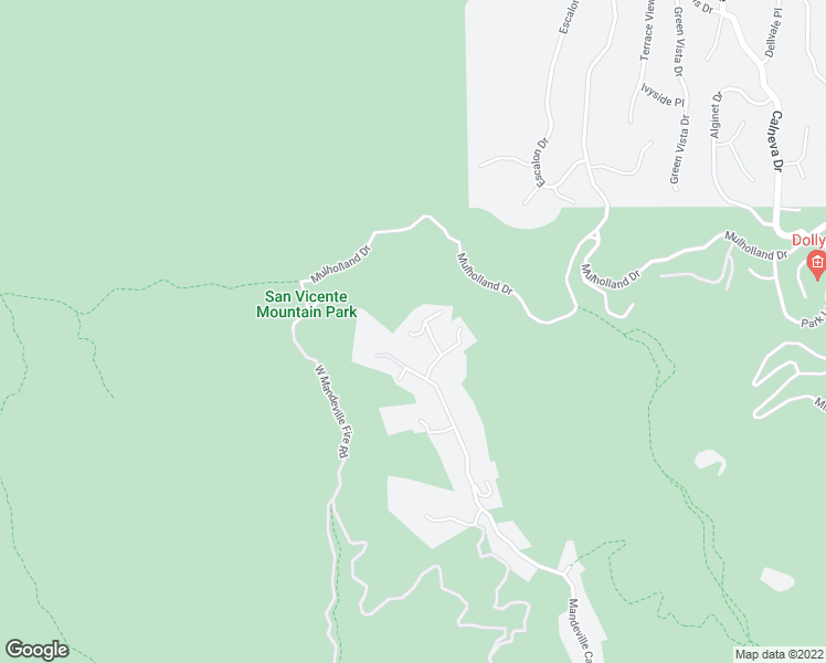 map of restaurants, bars, coffee shops, grocery stores, and more near 13033 Sky Valley Road in Los Angeles