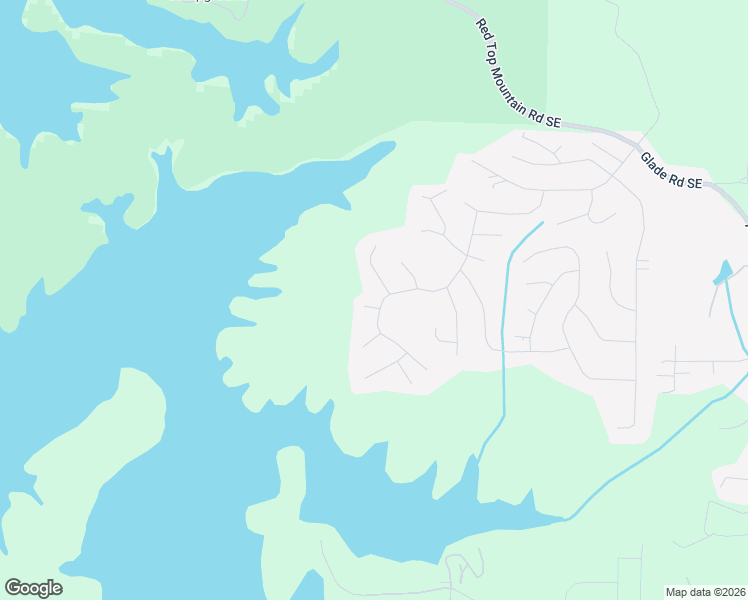 map of restaurants, bars, coffee shops, grocery stores, and more near 5100 Waterfront Drive in Acworth