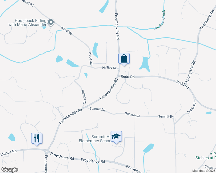 map of restaurants, bars, coffee shops, grocery stores, and more near 14250 Freemanville Road in Alpharetta