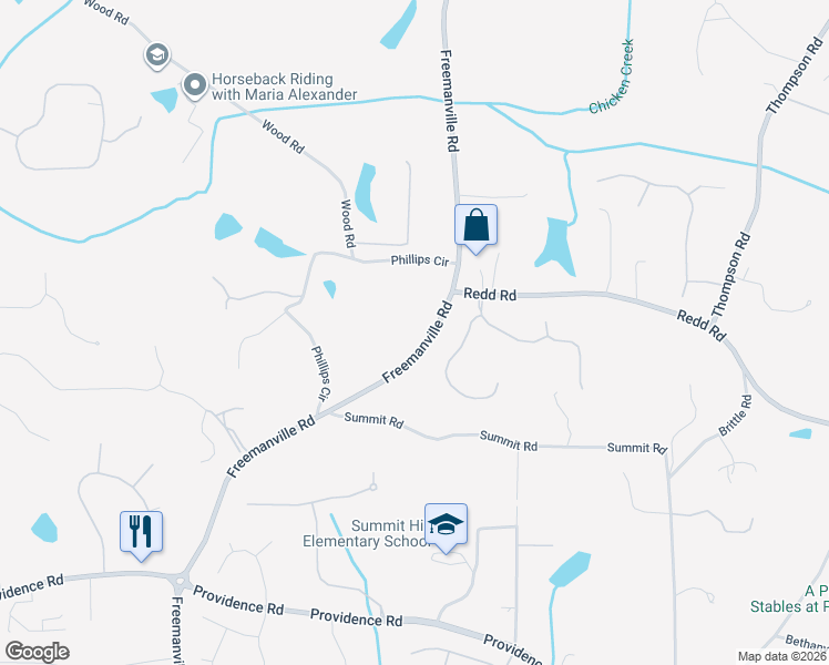 map of restaurants, bars, coffee shops, grocery stores, and more near 14250 Freemanville Road in Alpharetta