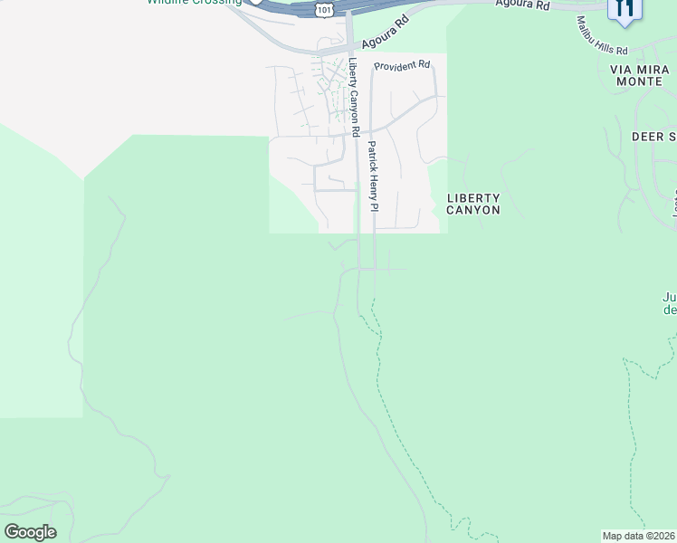 map of restaurants, bars, coffee shops, grocery stores, and more near 27417 Park Vista Road in Agoura Hills