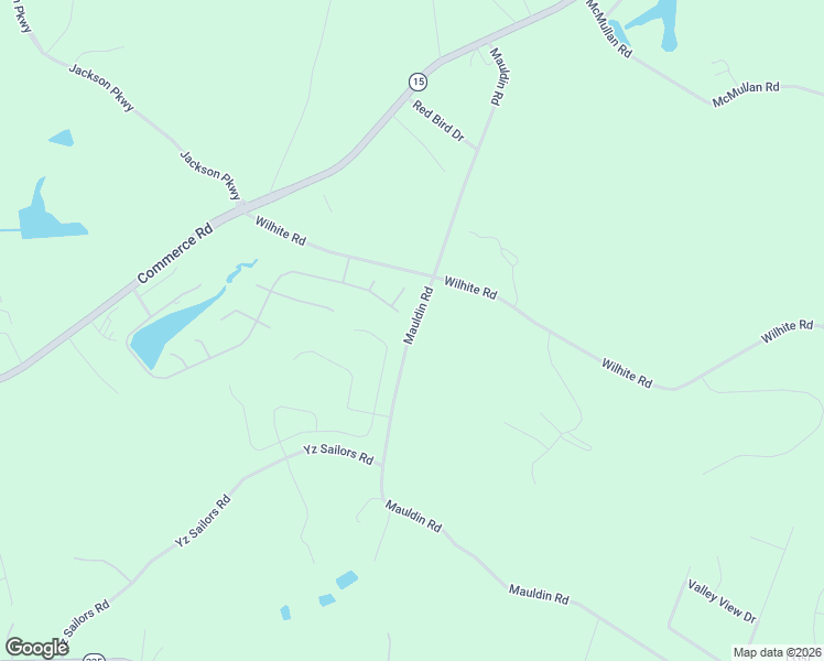 map of restaurants, bars, coffee shops, grocery stores, and more near 1357 Mauldin Road in Jefferson