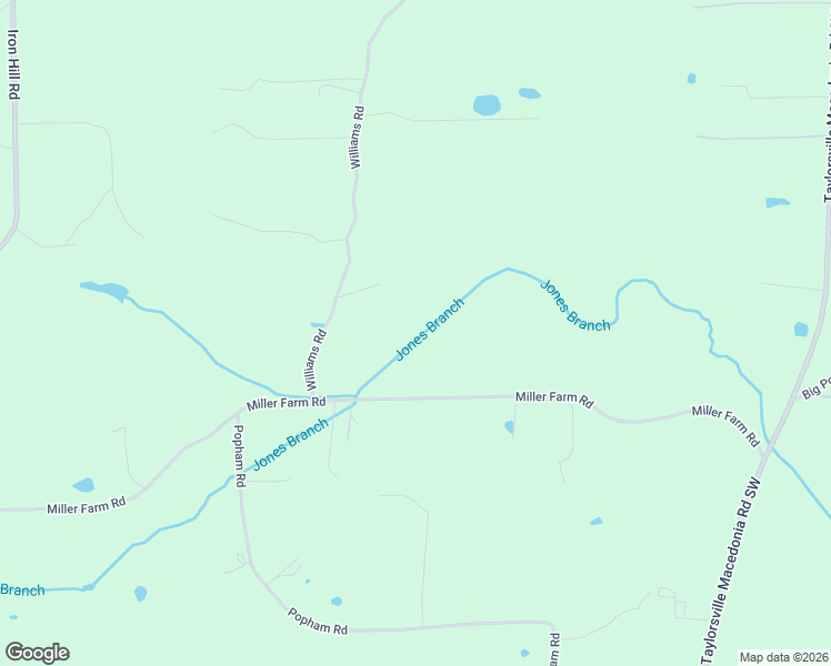 map of restaurants, bars, coffee shops, grocery stores, and more near 74 Williams Road in Taylorsville