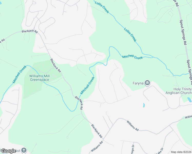 map of restaurants, bars, coffee shops, grocery stores, and more near 6424 River Hill Drive in Flowery Branch
